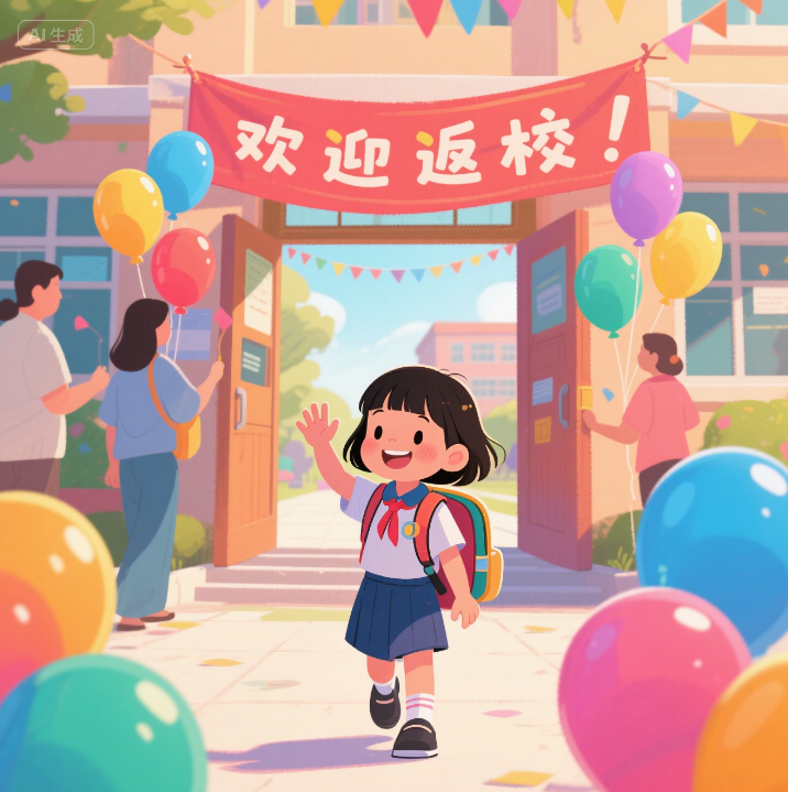 逐夢(mèng)新程，未來(lái)可期！開(kāi)學(xué)季，好好學(xué)習(xí)，天天向上！